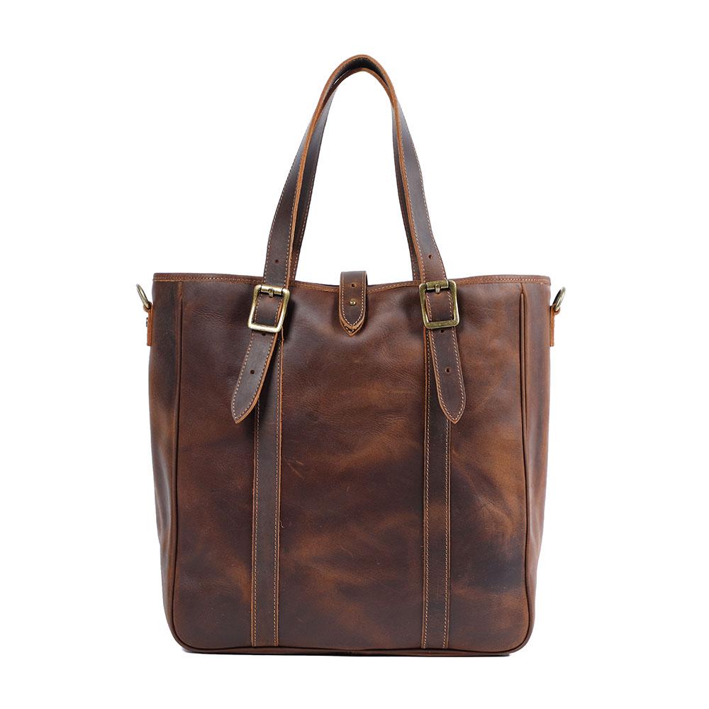 Leren shopper 12 L – Olana