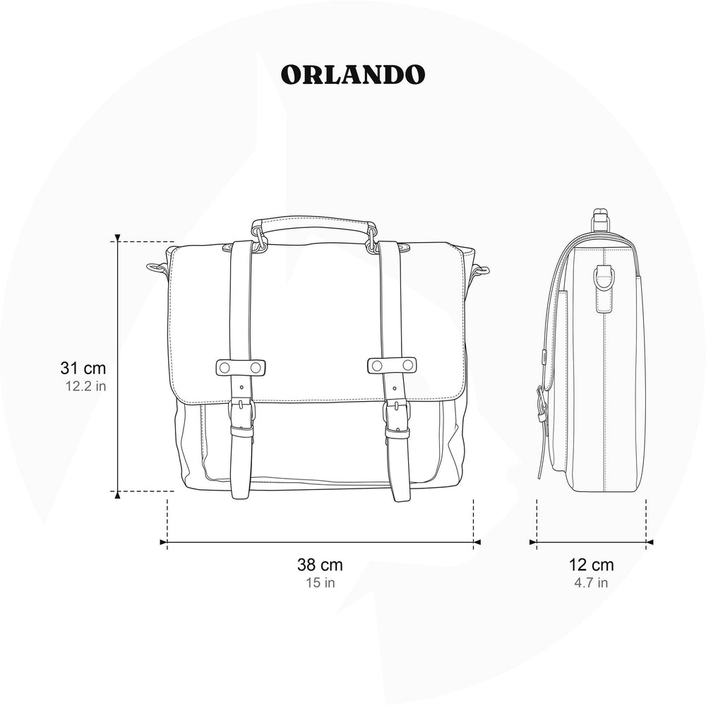 Sac bandoulière en toile 14 L – Orlando