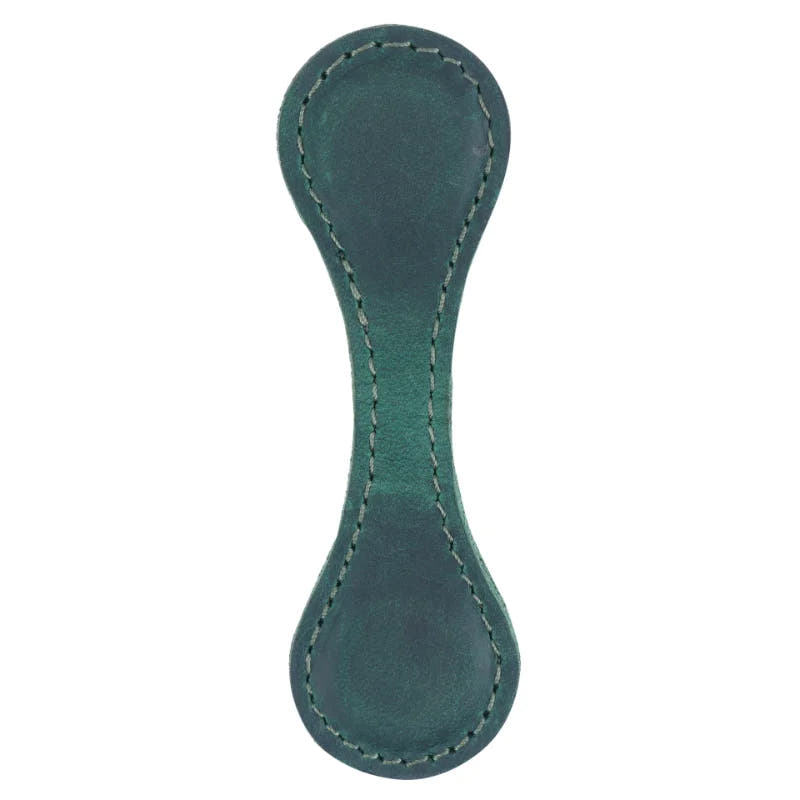 AIGUONIU Leather Magnetic Bookmark — Green