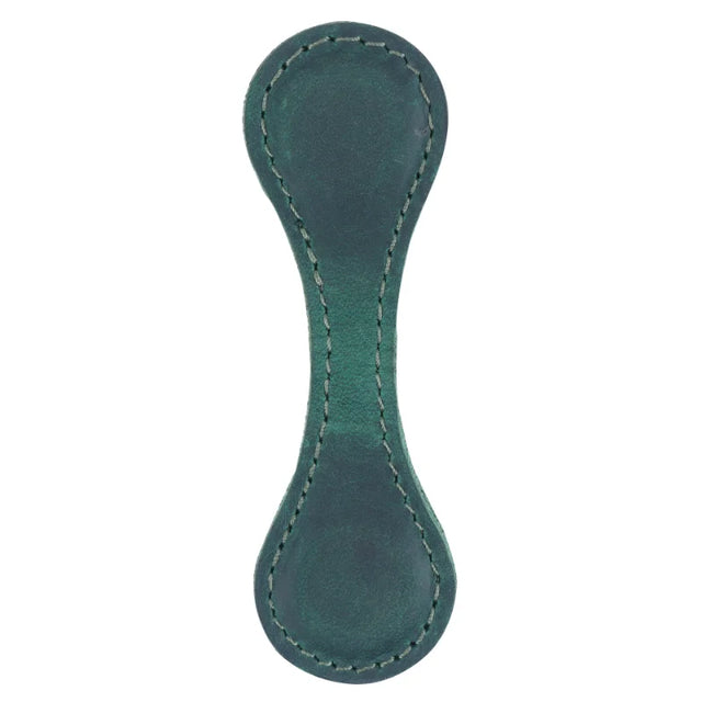 AIGUONIU Leather Magnetic Bookmark — Green