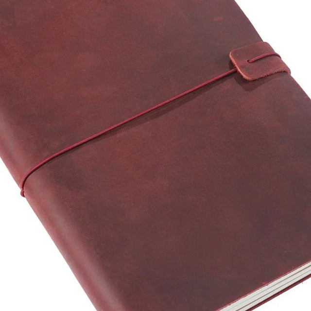 Moterm Passport Leather Journal — Red