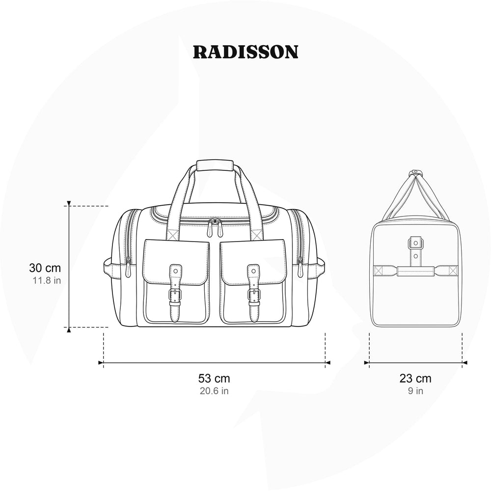 Canvas-Reisetasche 36,5 L – Radisson