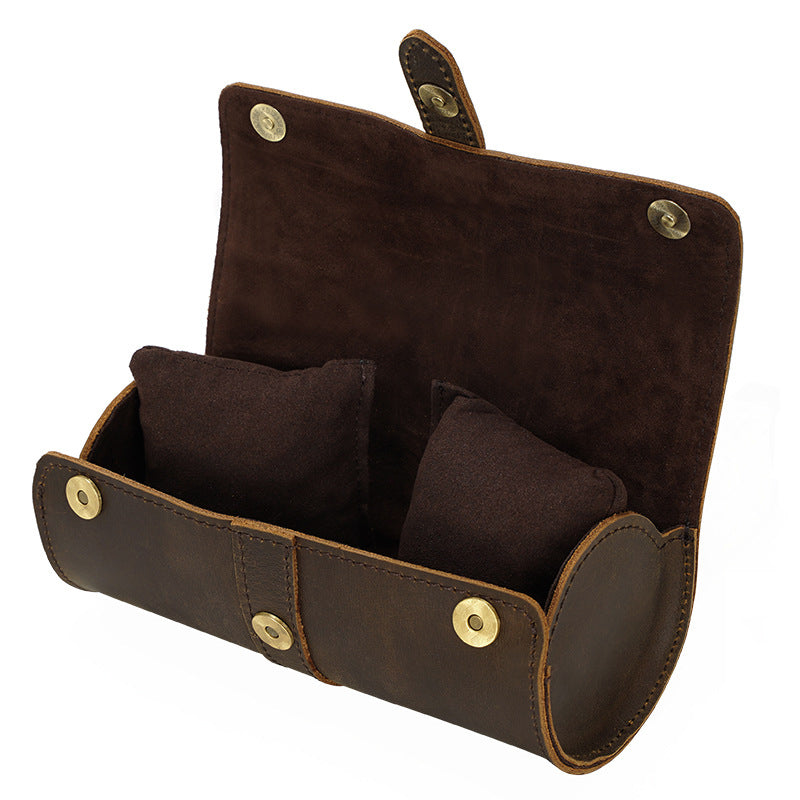 Leather watch case – Rome