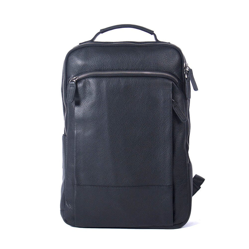 Lederrucksack mit Laptopfach 12 L – Steele