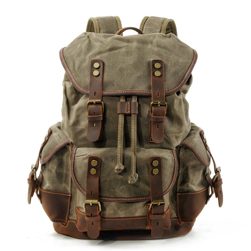 Canvas-Rucksack mit Laptopfach 18 L – Uppsala