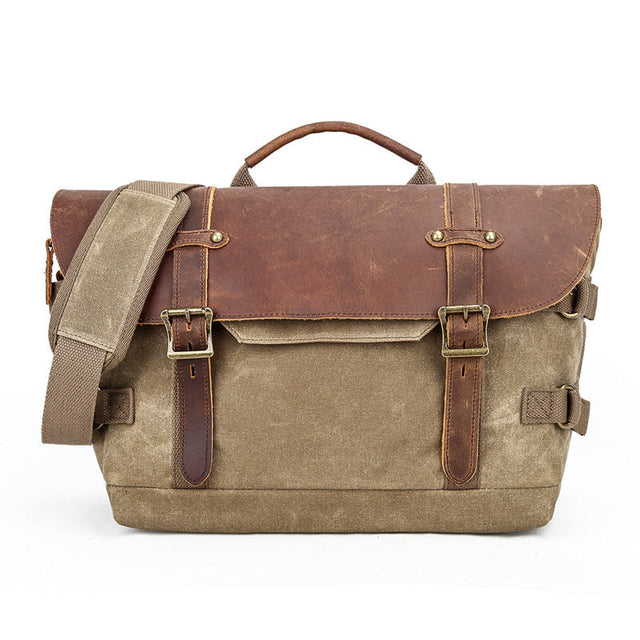 Canvas camera shoulder bag 19 L – Washington