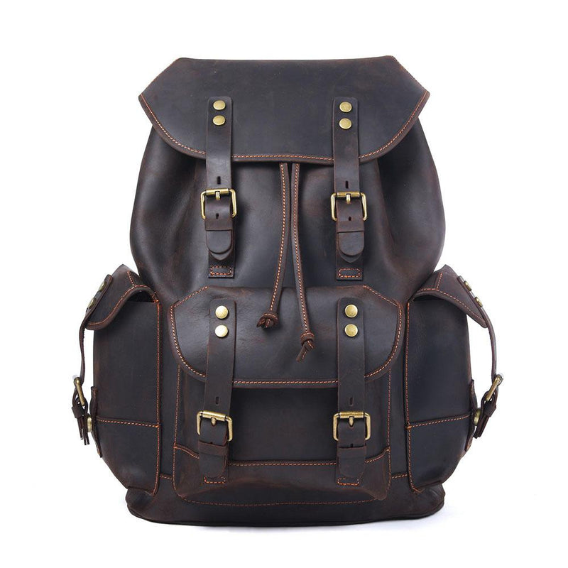 Sac à dos en cuir pour ordinateur 25 L – Waterloo