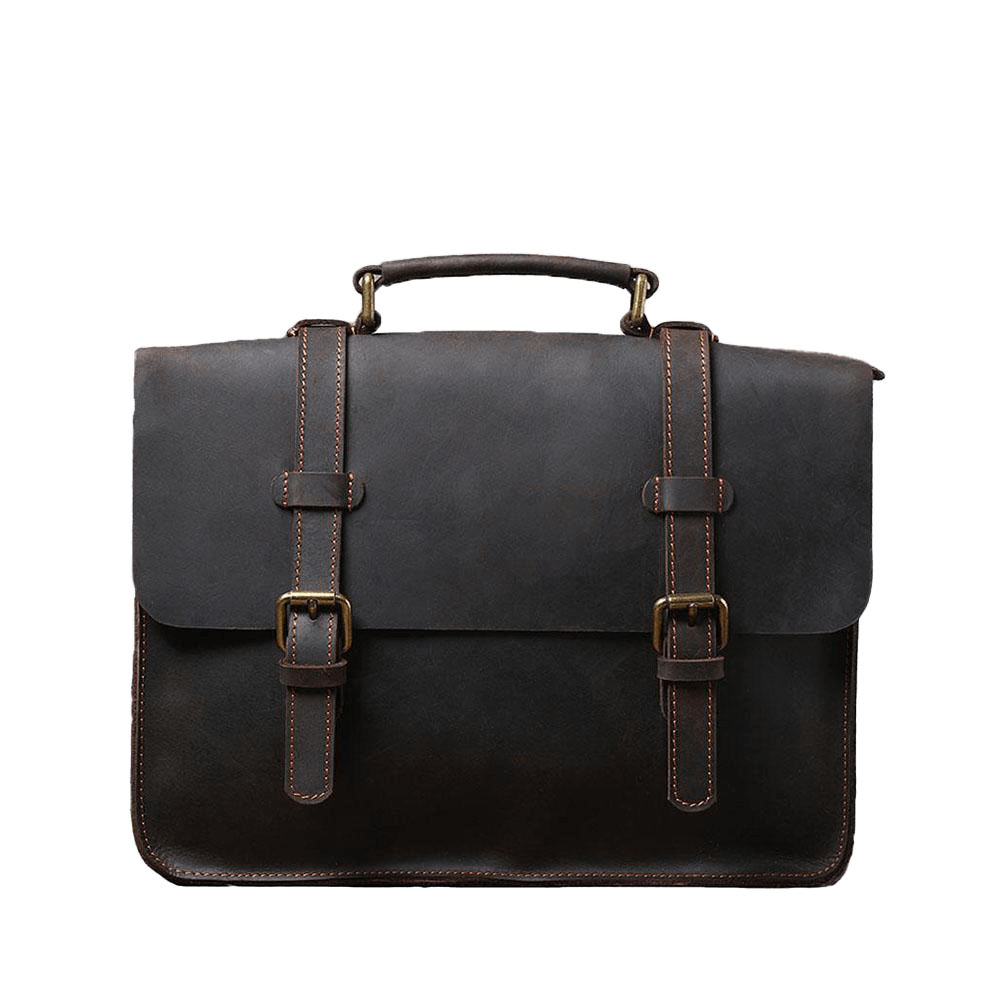 Leather messenger bag 7 L – Zaina