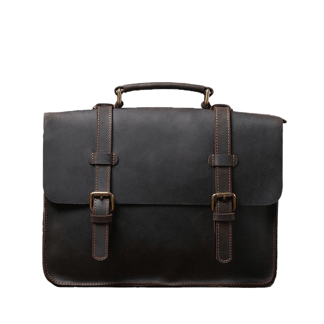 Leather messenger bag 7 L – Zaina