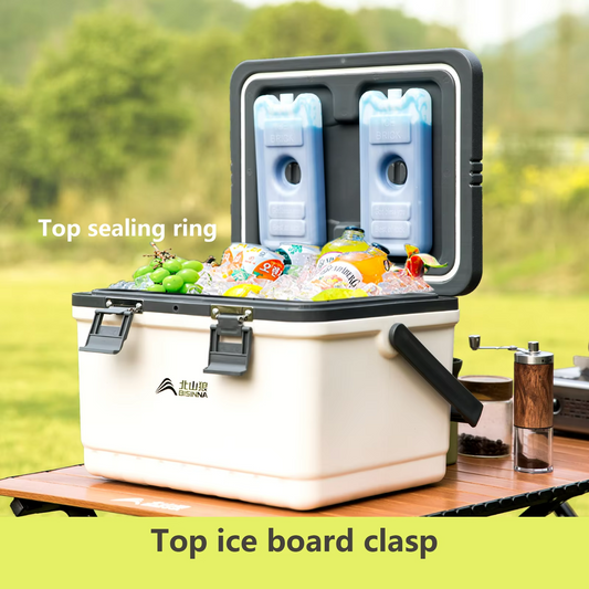 Camping Ice Box Large Capacity Portable Cooler Box