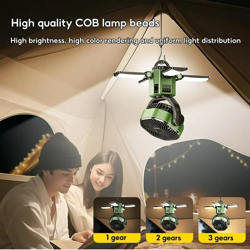 Adjustable Air Cooling Fan For Outdoor Camping