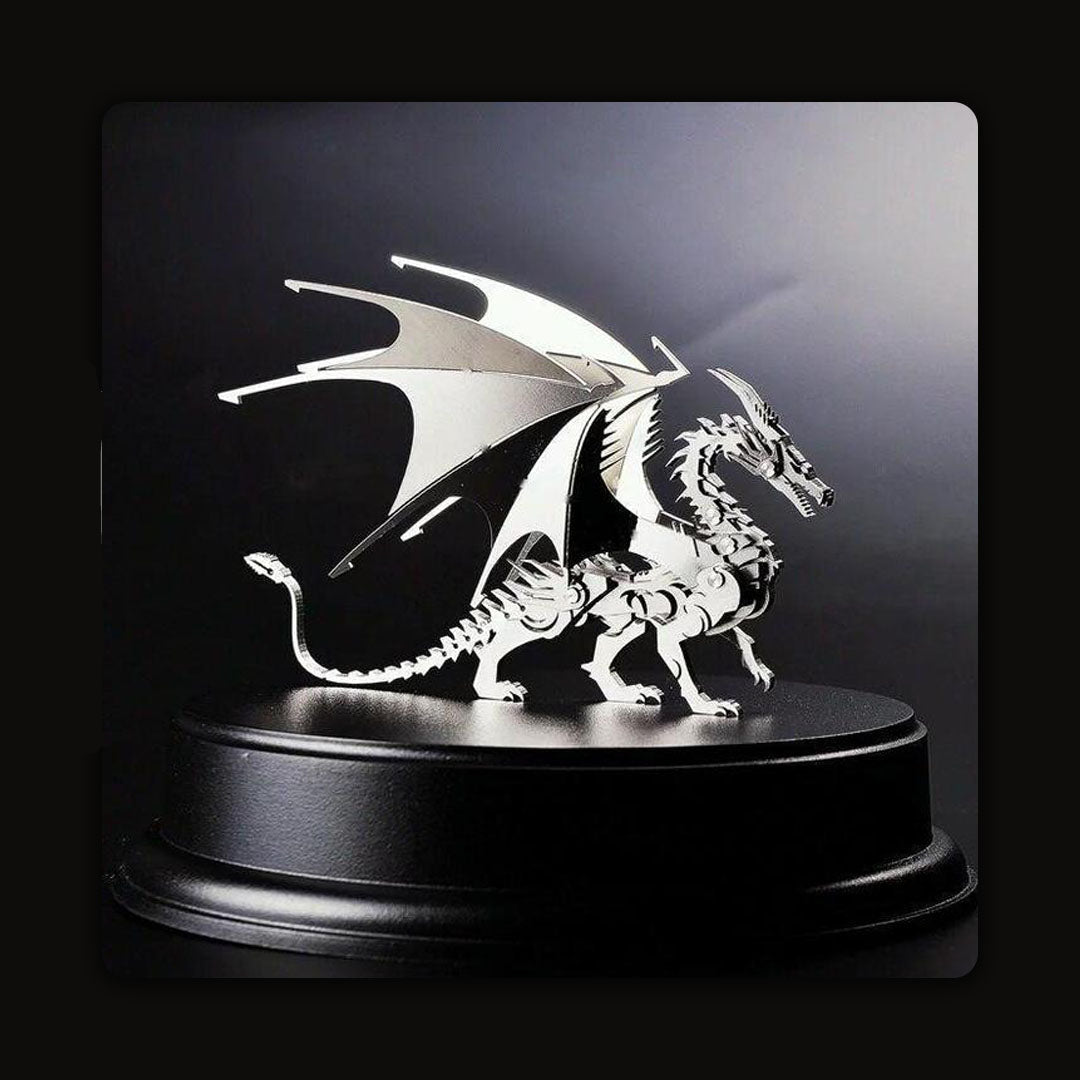 DIYION™ | FIRE DRAGON Steel Warcraft 3D Metal Puzzle