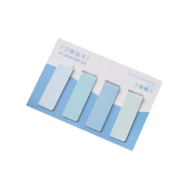 Magnetic Bookmarks — Tonal Sets of 4