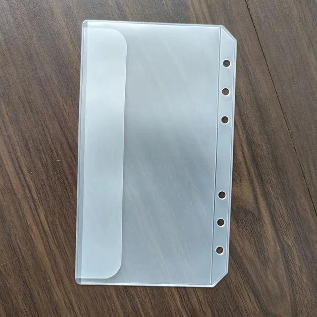 A6 Six-Hole Binder Pockets — Pack of 5
