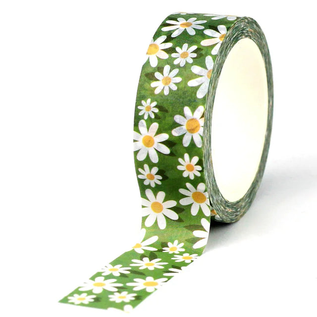 Floral Washi Tape — 15 mm × 10 m