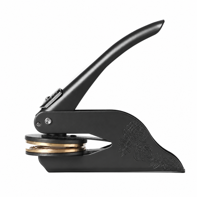 Personalized Book Embosser — Complete Handheld Tool