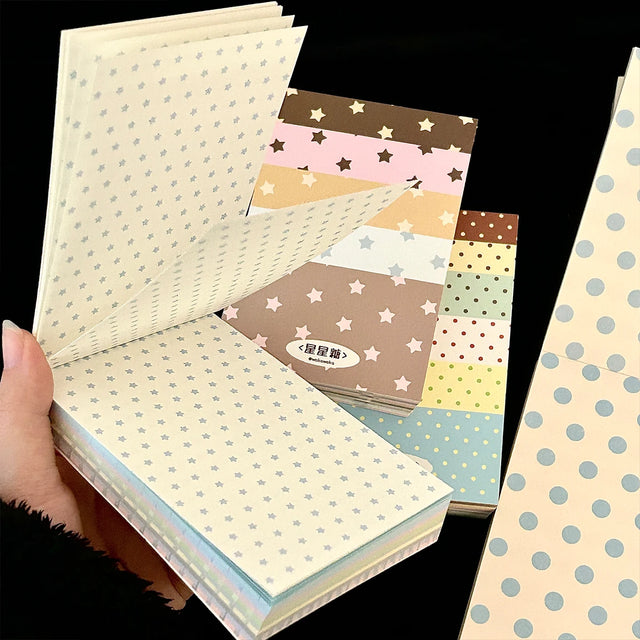 Polka Dot Memo Pad — 100 Non-Adhesive Sheets