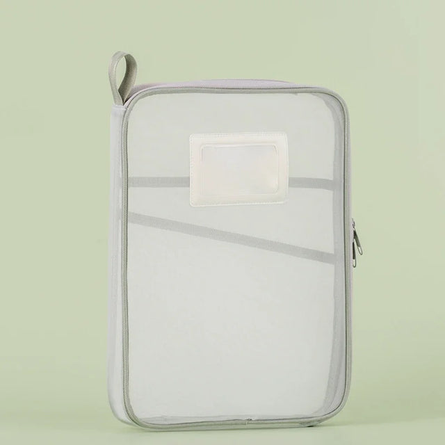 Double-Layer Mesh Document & Stationery Organizer