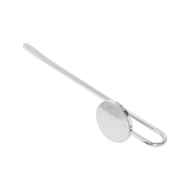 Swan-Neck Metal Bookmark Clip — Round or Oval