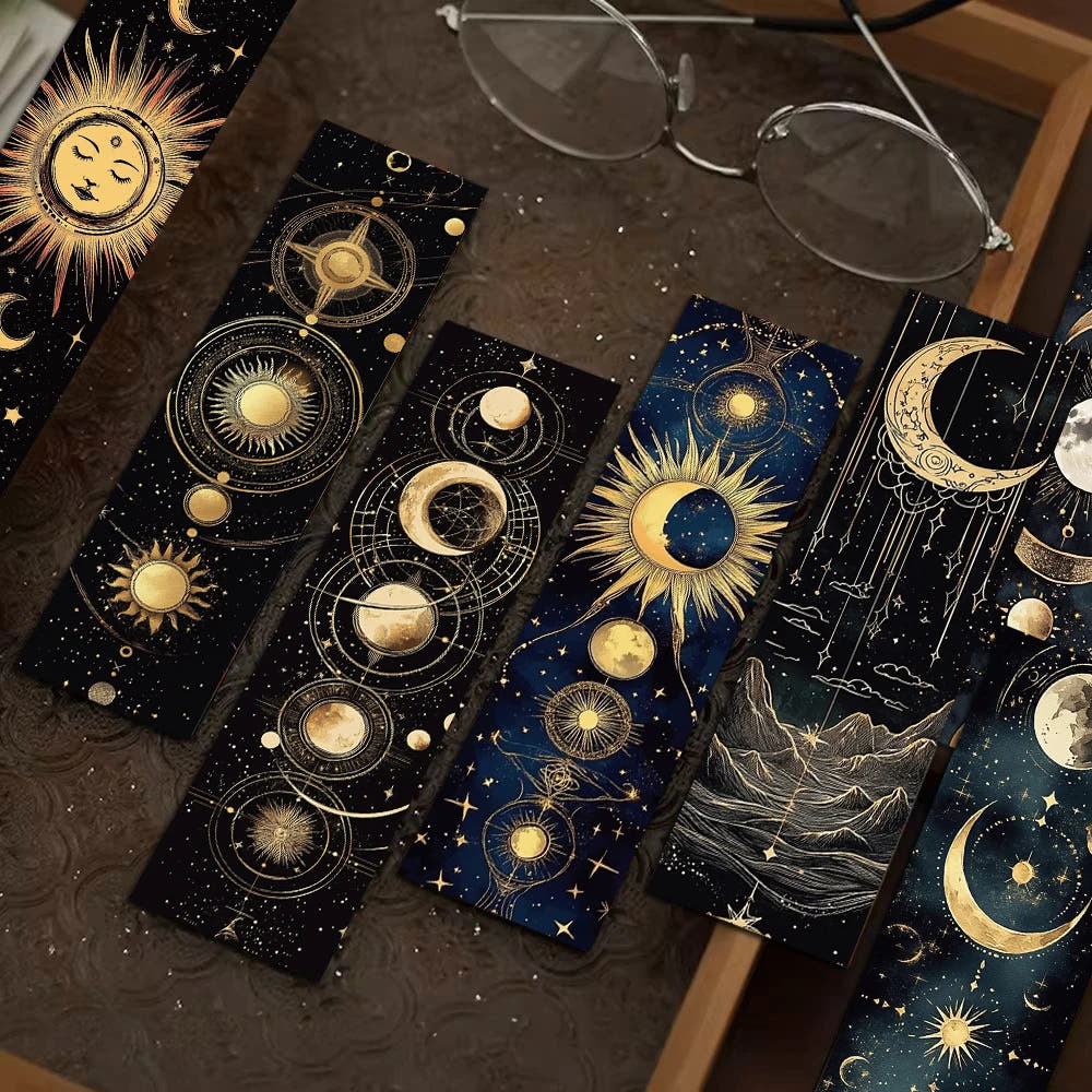 Celestial Bookmarks — Set of 30 Cards