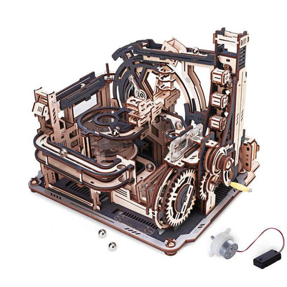 Diyion™ | Cosmic Marble Labyrinth - 3D Wooden Mechanical Model Kit - Diyion