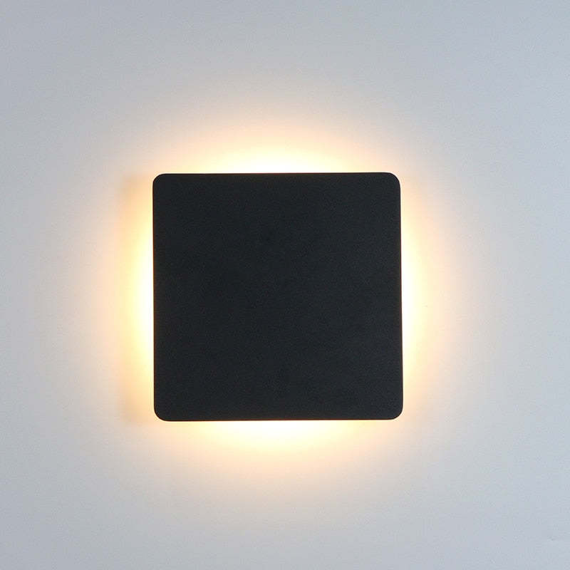 BlackAura – LED Wall Light for Garden & Hall