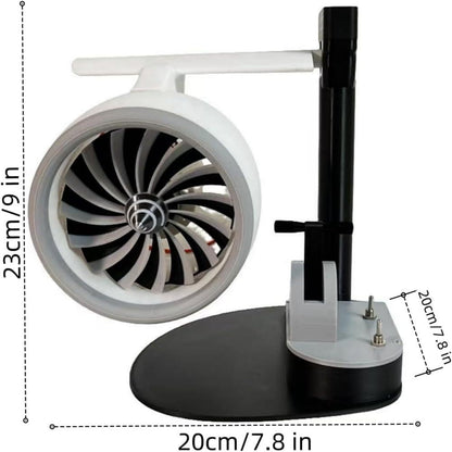 Diyion™ | JetEngine Humidifier Fan - Aviation-Inspired Desktop Companion - Diyion