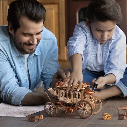 Diyion | Victorian Stagecoach Musical Mechanical Kit