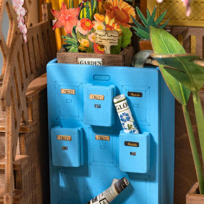 Diyion™ | Holiday Garden House DIY Book Nook - Diyion