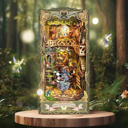Green Fairyland DIY Book Nook Kit - DIYION