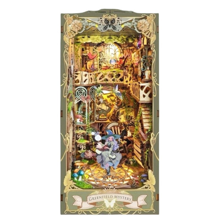 Green Fairyland DIY Book Nook Kit - DIYION