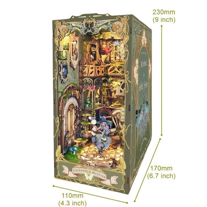 Green Fairyland DIY Book Nook Kit - DIYION