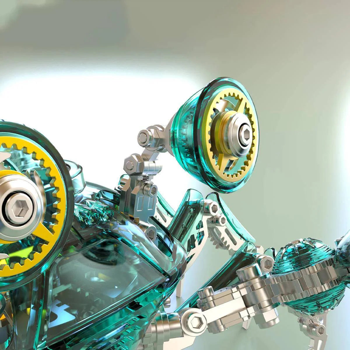 Diyion™ | Cybernetic Crab 3D Metal Model Kit - Diyion