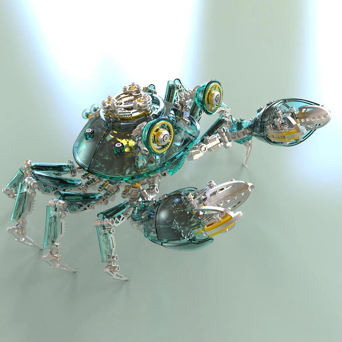 Diyion™ | Cybernetic Crab 3D Metal Model Kit - Diyion