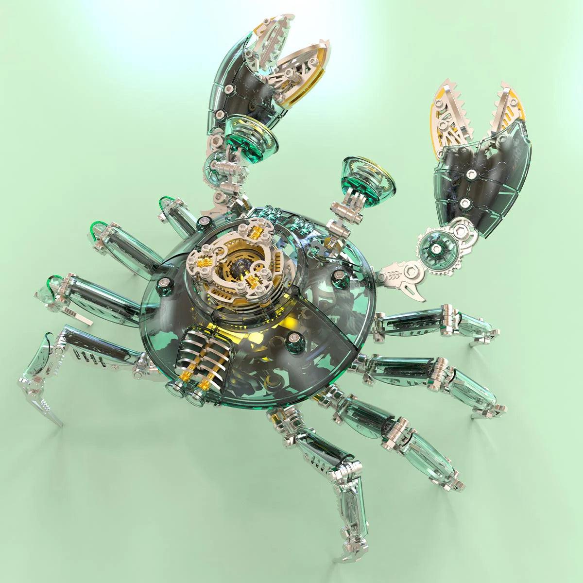 Diyion™ | Cybernetic Crab 3D Metal Model Kit - Diyion