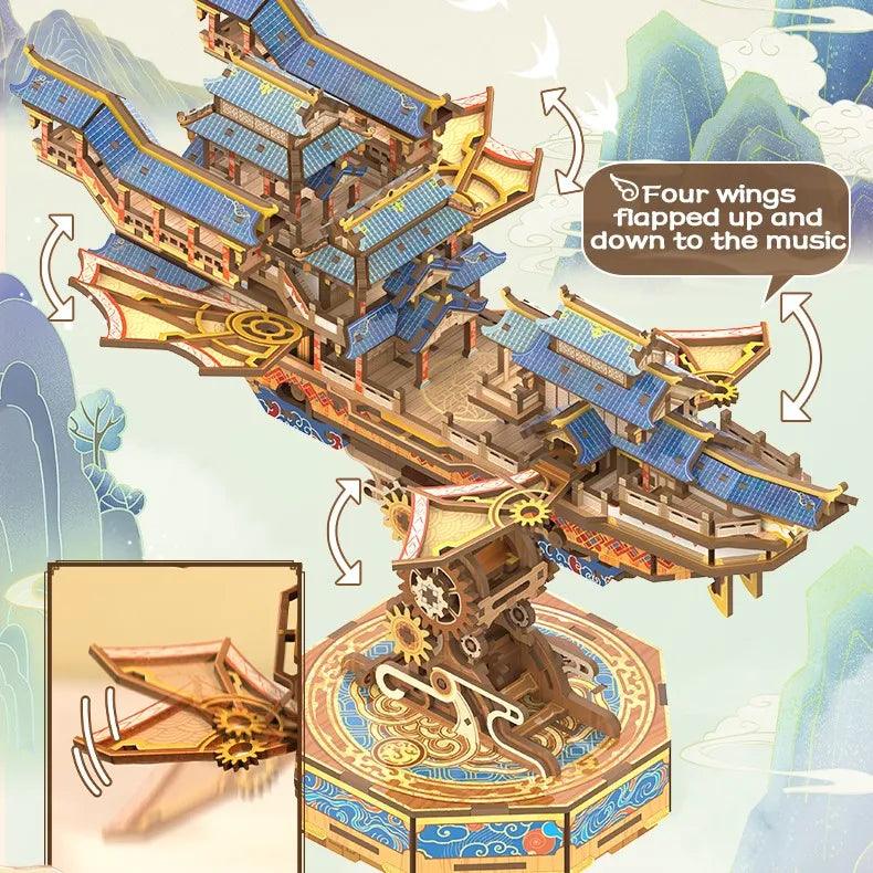 Diyion™ | Sky Voyager Mechanical Airship - Diyion