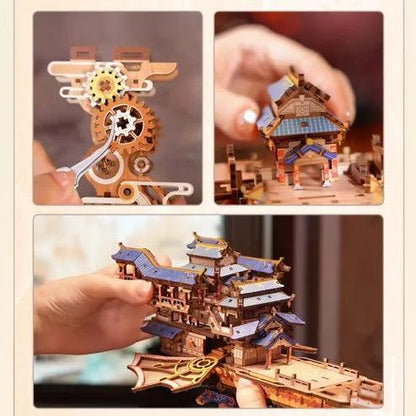 Diyion™ | Sky Voyager Mechanical Airship - Diyion