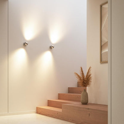 OrbLume – LED Wall Light with Rotation and Remote