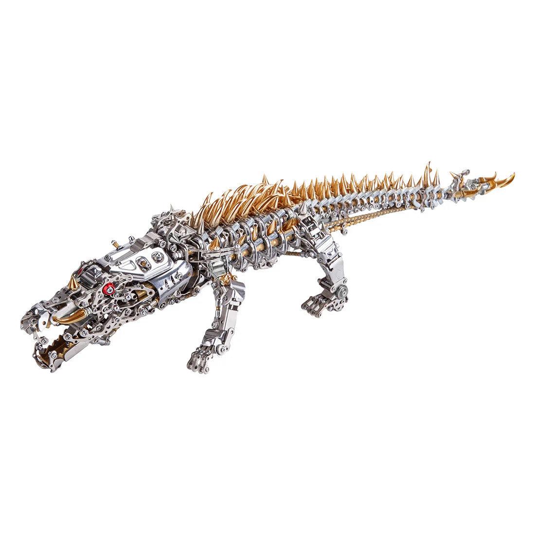 Diyion™ | Mechanical Crocodile Metal Sculpture - Diyion