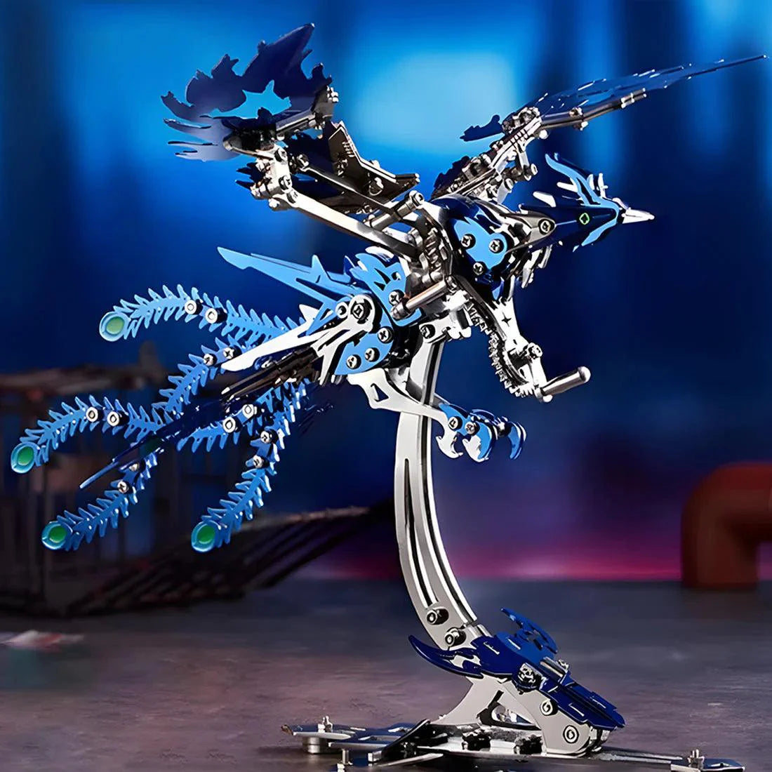 Diyion™ | Phoenix Rising 3D Mechanical Stainless Steel Bionic Assembly Kit - Diyion
