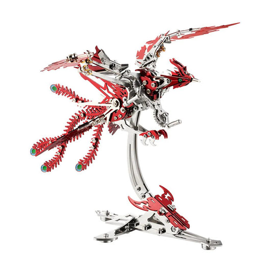 Diyion™ | Phoenix Rising 3D Mechanical Stainless Steel Bionic Assembly Kit - Diyion