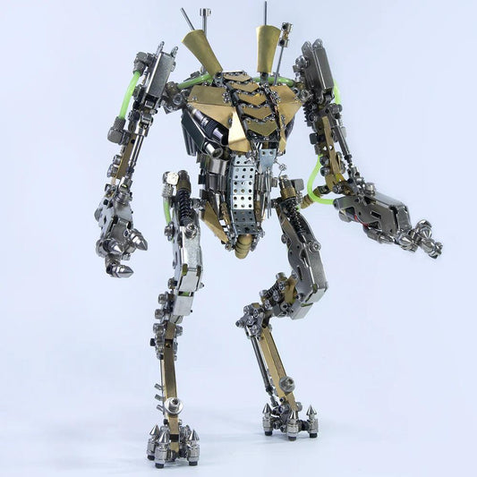 Diyion™ | DIY XIA-A Metal Future Mech Model with Articulated Joints & Lights - Diyion