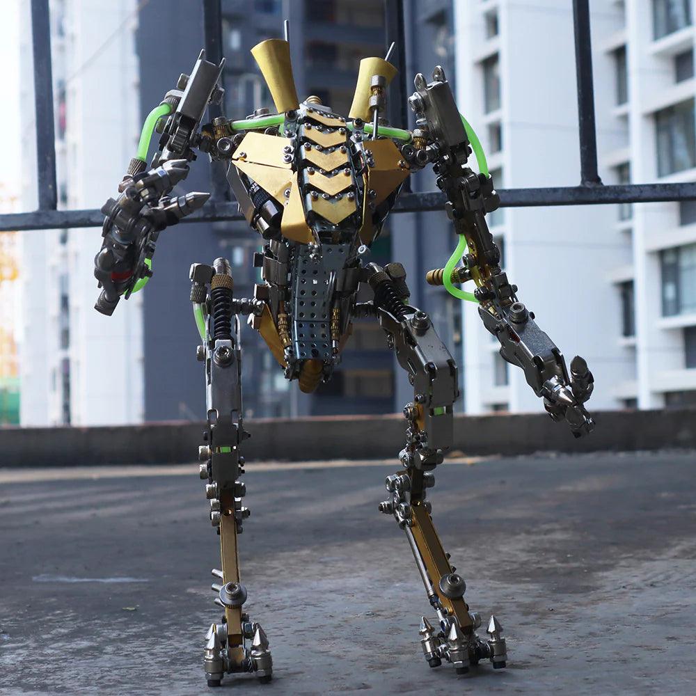 Diyion™ | DIY XIA-A Metal Future Mech Model with Articulated Joints & Lights - Diyion