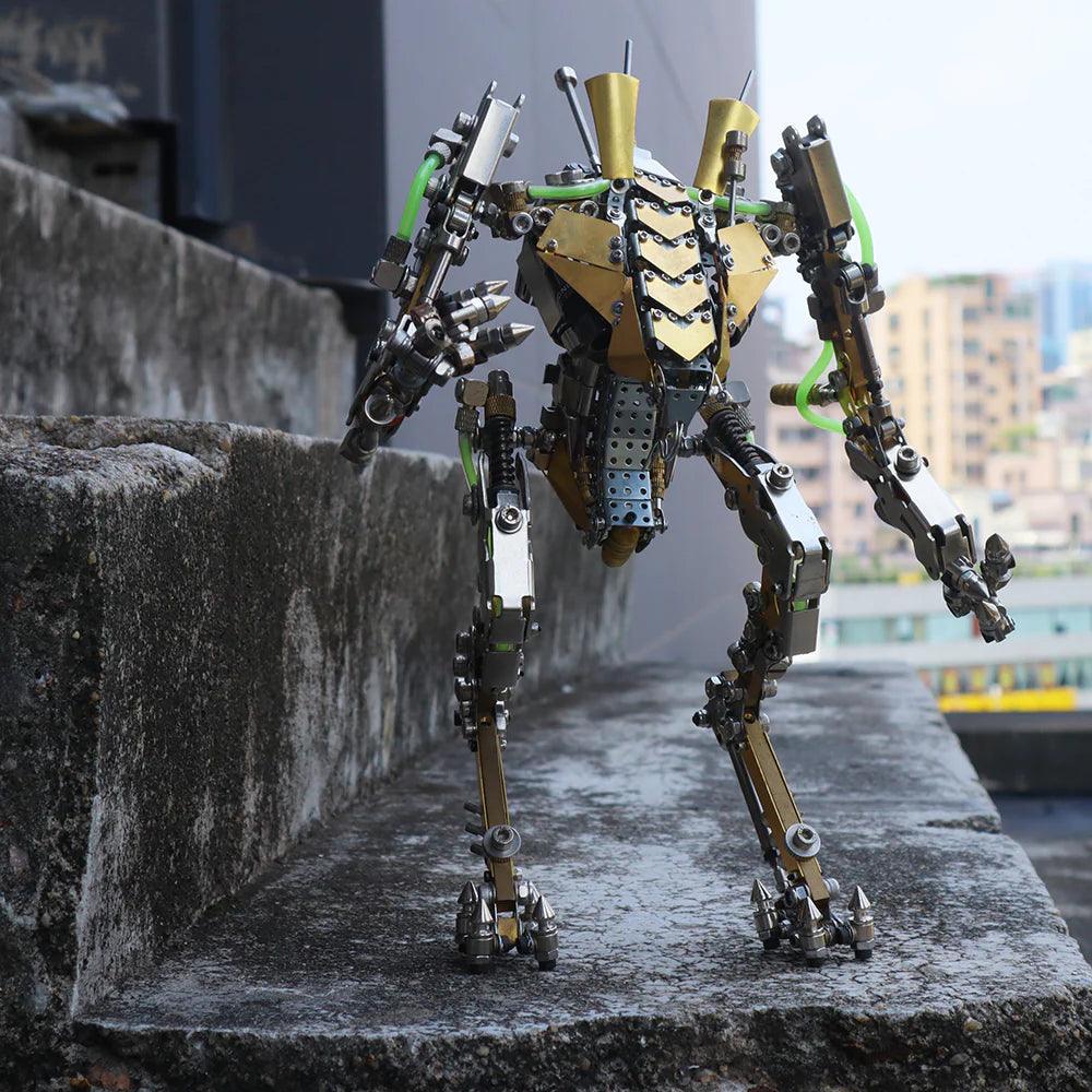 Diyion™ | DIY XIA-A Metal Future Mech Model with Articulated Joints & Lights - Diyion