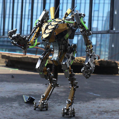 Diyion™ | DIY XIA-A Metal Future Mech Model with Articulated Joints & Lights - Diyion