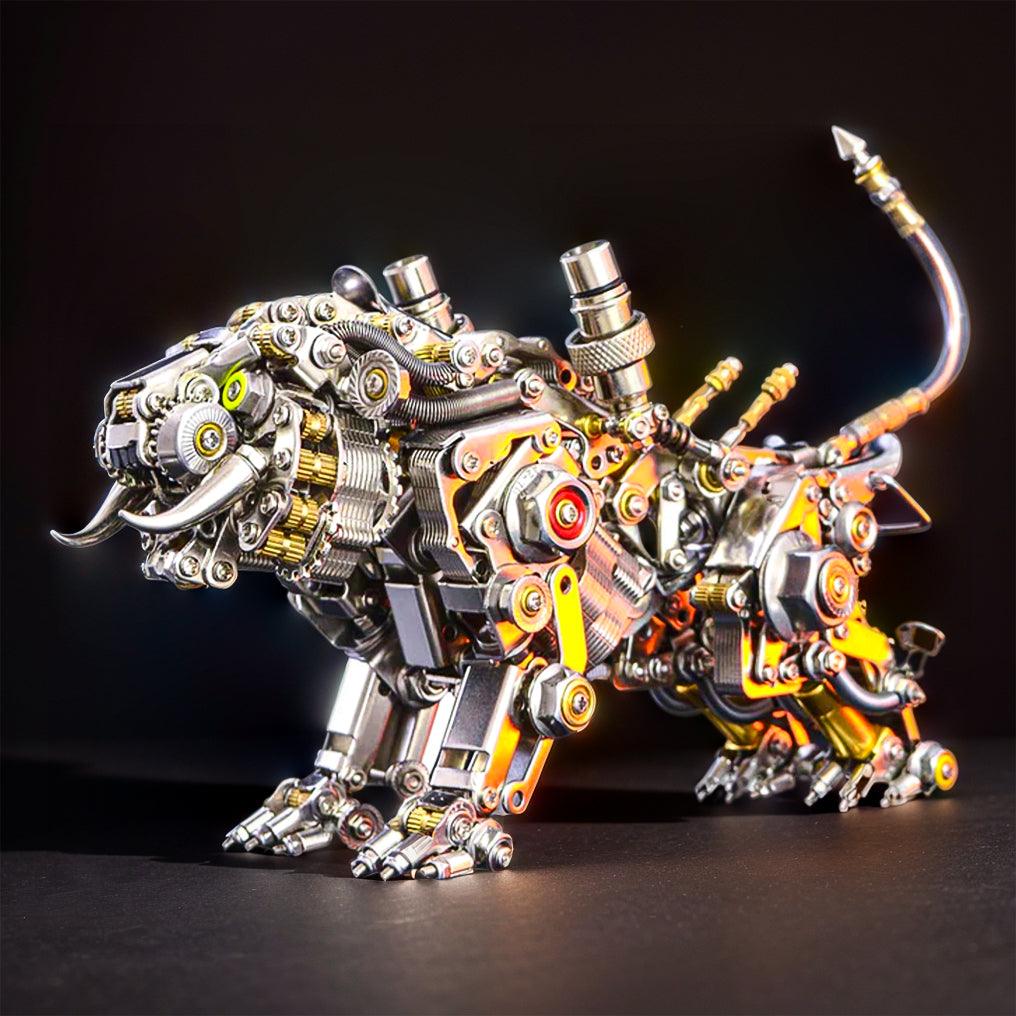 Diyion™ | Mechanical Winged Tiger 3D Metal Puzzle 700+ Pieces - Diyion