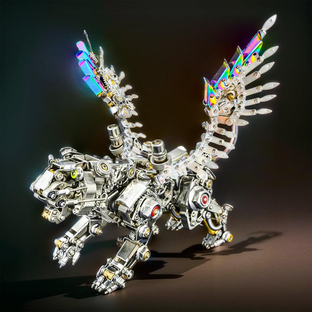 Diyion™ | Mechanical Winged Tiger 3D Metal Puzzle 700+ Pieces - Diyion