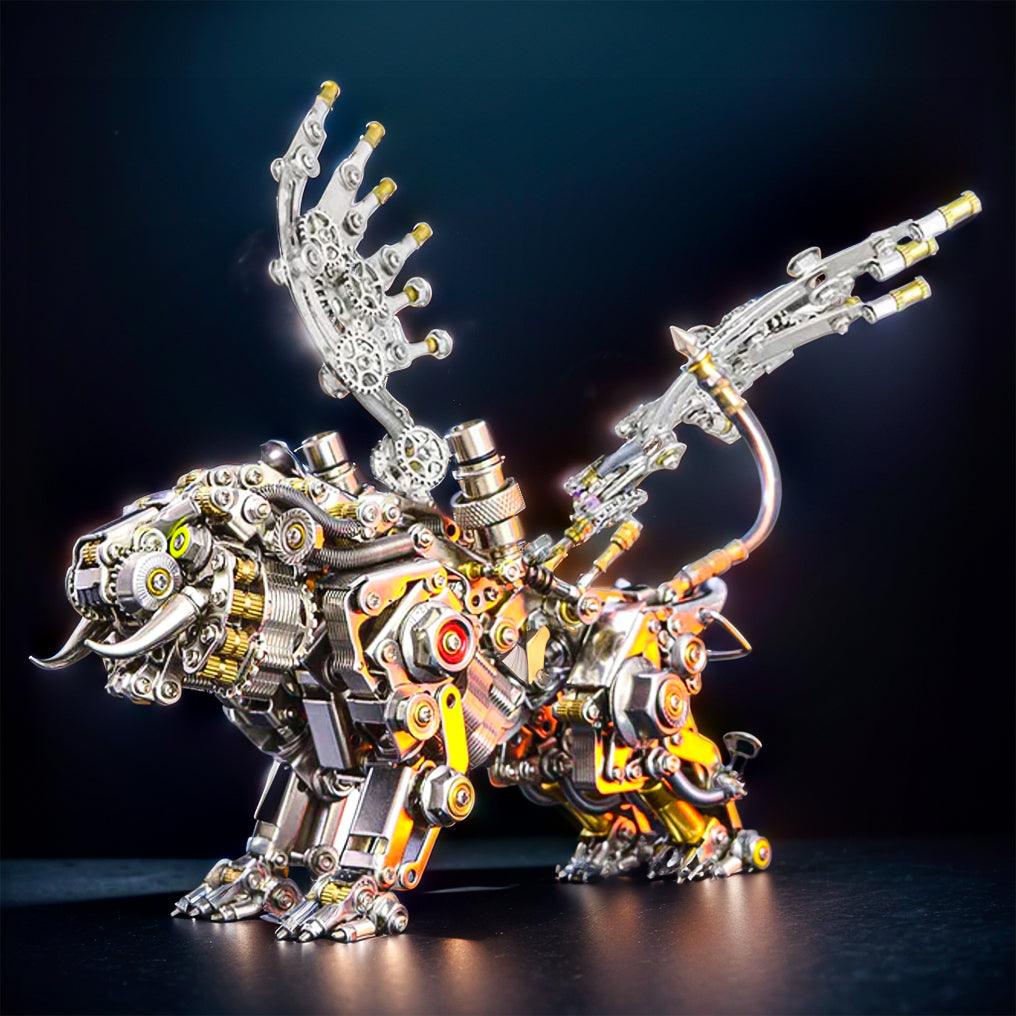 Diyion™ | Mechanical Winged Tiger 3D Metal Puzzle 700+ Pieces - Diyion