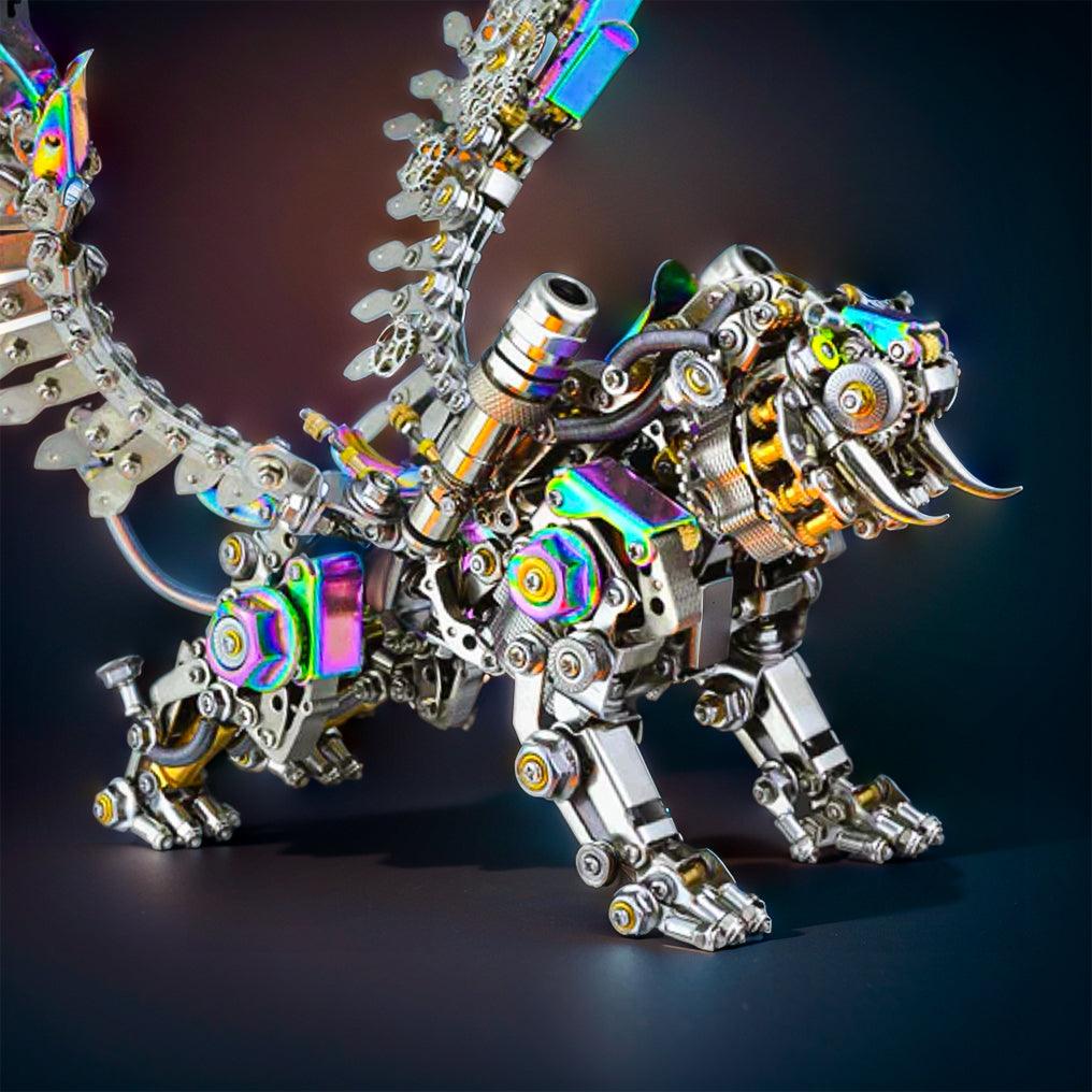 Diyion™ | Mechanical Winged Tiger 3D Metal Puzzle 700+ Pieces - Diyion