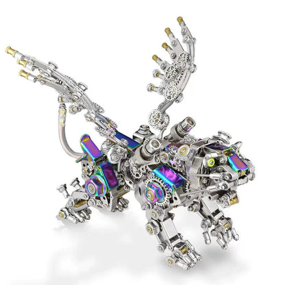 Diyion™ | Mechanical Winged Tiger 3D Metal Puzzle 700+ Pieces - Diyion